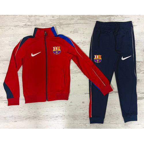 8316 Детски футболен екип Barcelona червено и тъмно синьо